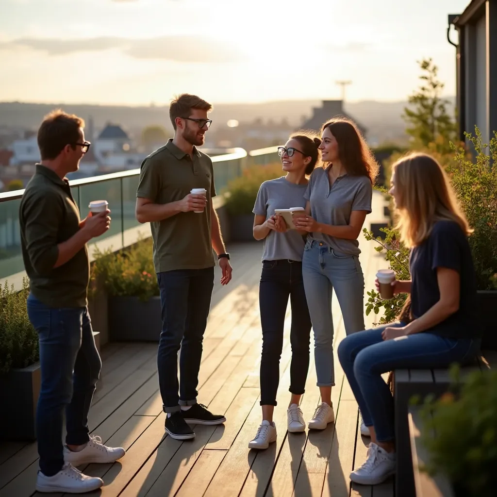 Supporting visual content